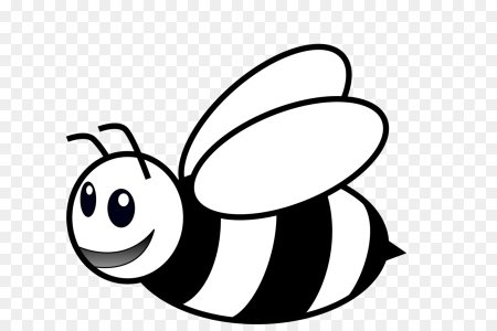 Пчела в графике