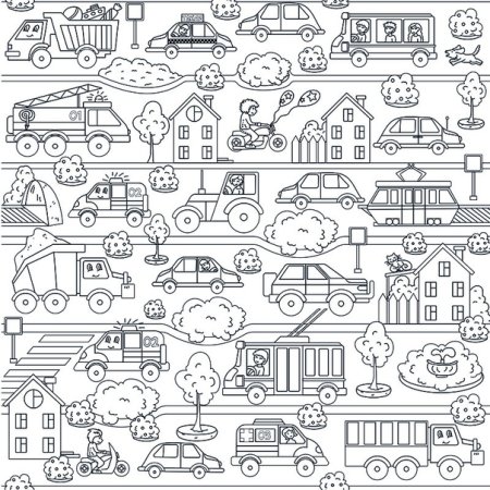 Раскраска обои