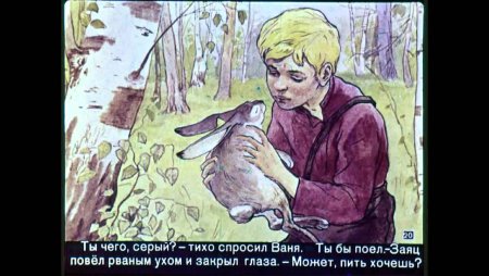 Паустовский заячьи лапы бабка Анисья