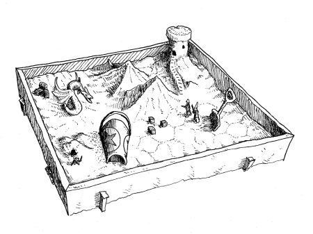 Песочница раскраска