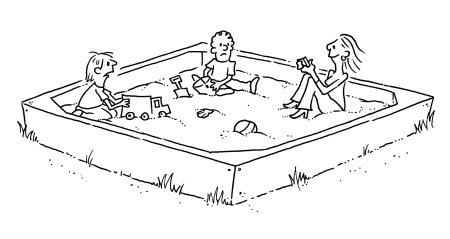 Песочница рисунок