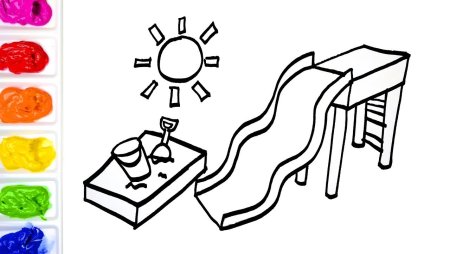 Раскраска игры в песочнице