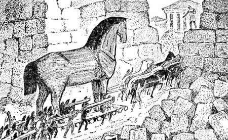 Одиссея и Троянский конь