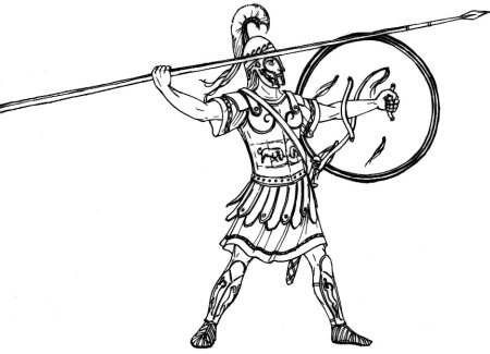 Рисунки Гектор Илиада