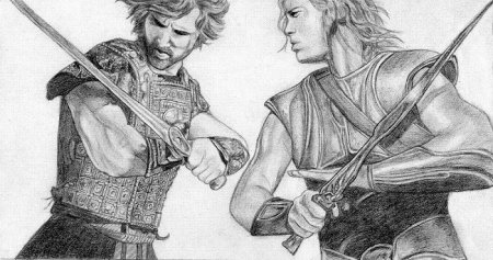 Троя Ахиллес и Гектор