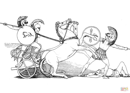 Диомед Илиада рисунок