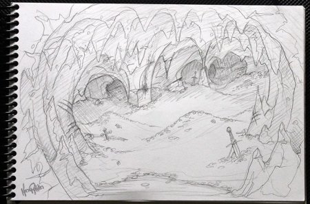 В пещере горного короля раскраска