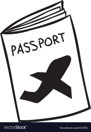 Раскраска паспорт