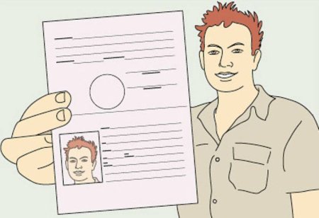 Паспорт рисунок