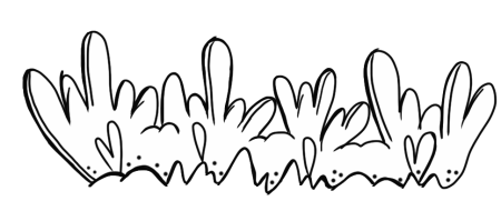 Трава раскраска для детей