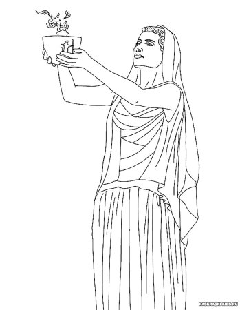 Богини древней Греции огнягестия