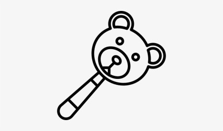 Погремушка раскраска