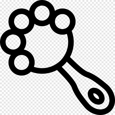 Погремушка раскраска для детей