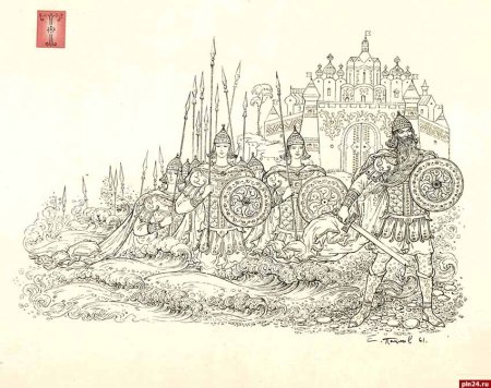 33 Богатыря рисунок