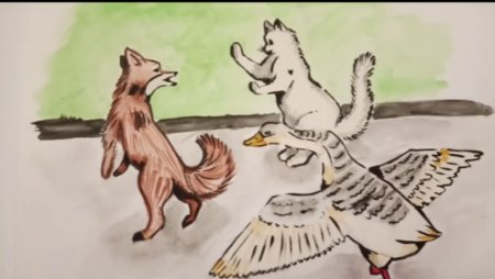 Рисунок к сказке каштанка а.п.Чехов