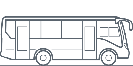 Раскраска автобус ПАЗ 32054