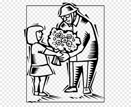 Трафарет ветерана