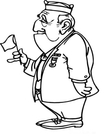 Ветеран раскраска для детей