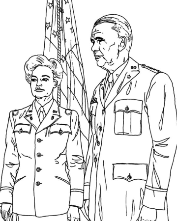 Раскраска ветеран войны для детей