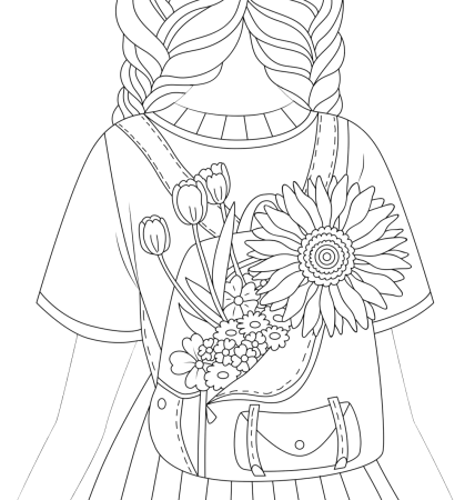 Натюрморт раскраска