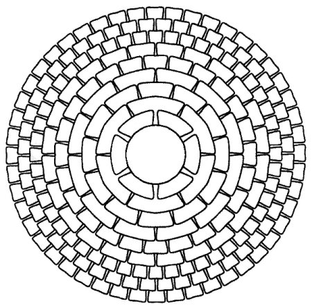 Раскраска спираль