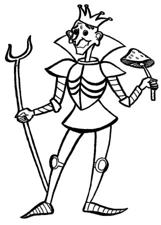 Разукрашки Кощей Бессмертный