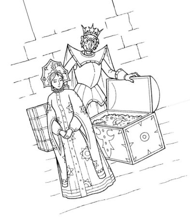 Кощей Бессмертный портрет 4 класс