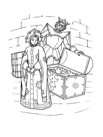 Вампир раскраска для детей