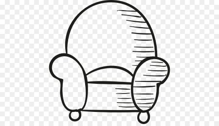 Кресло раскраска