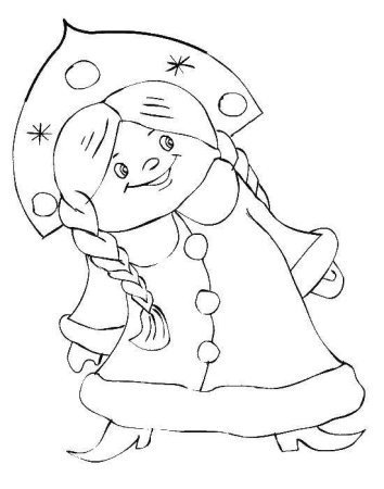 Новогодняя открытка раскраска