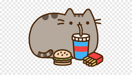 Раскраска котик Пушин