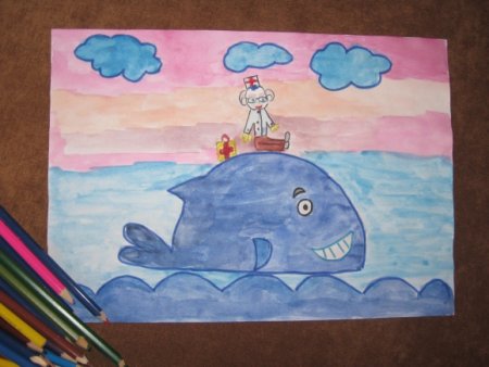 Рисование в старшей группе на тему Айболита