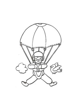 Спецназовец раскраска