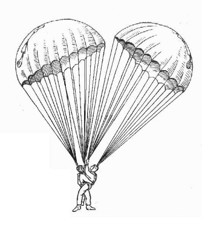 Парашют рисунок