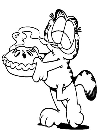 Раскраски Гарфилд и его друзья