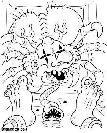 Привидения для раскрашивания