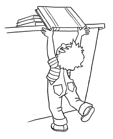 Раскраска "книга"