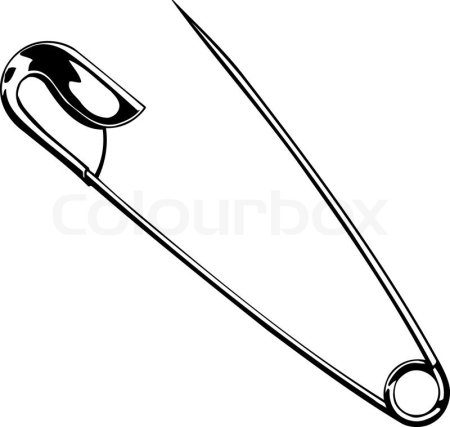 Тату булавка эскизы