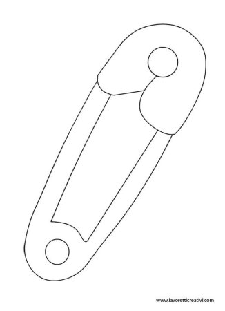 Булавка рисунок