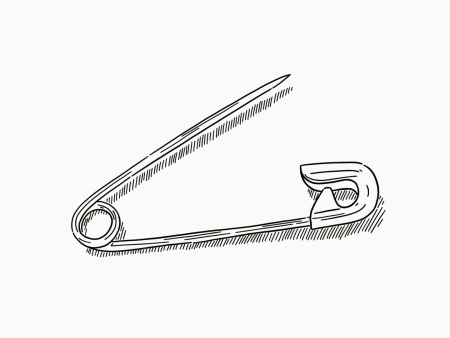 Булавка раскраска для детей