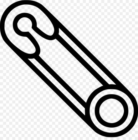 Булавка нарисованная