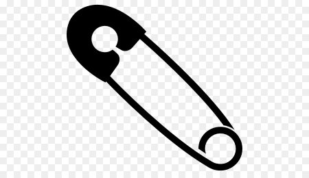 Булавка силуэт