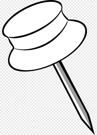 Булавка трафарет