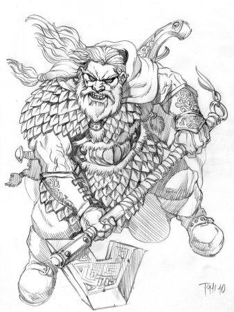 Викинг контур