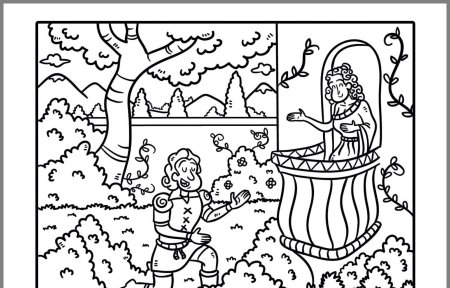 Рисунок к опере Ромео и Джульетта