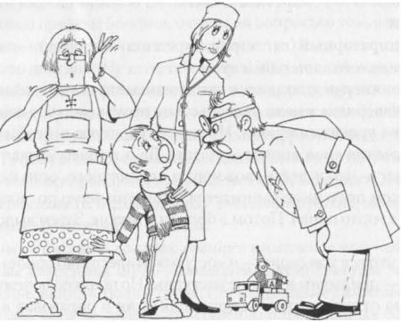 Грипп раскраска