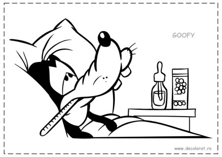 Портрет нездорового человека для детей