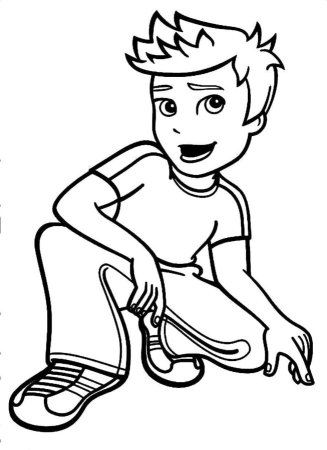 Раскраска для подростка