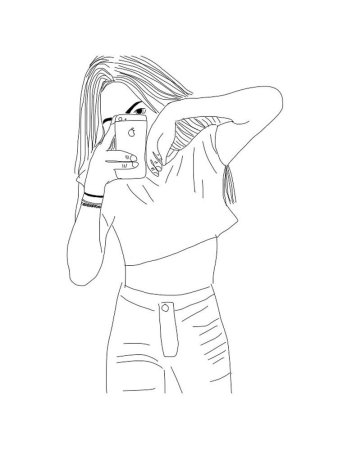 Крутые раскраски для девочек