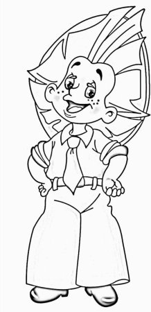 Разукрашки Незнайка и его друзья